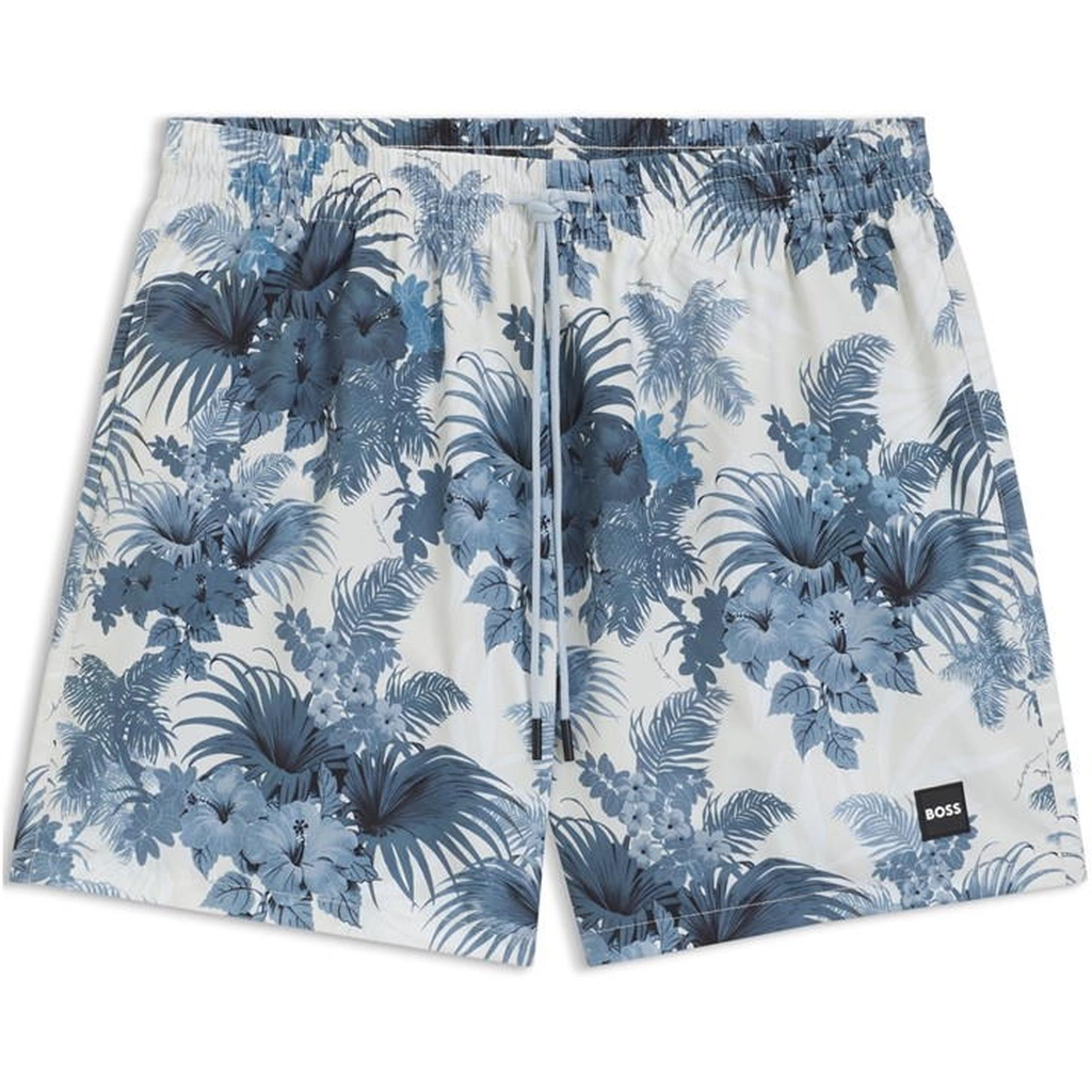 Boss Bodywear Piranha Swim Shorts - Blue